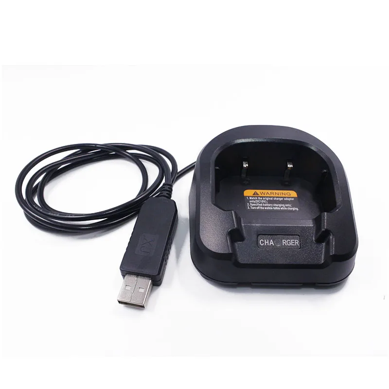 Оригинальная портативная рация Baofeng с USB кабелем зарядка аккумулятора для Pofung
