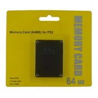 xunbeifang 10pcs a lot 64mb memory card for sony ps2