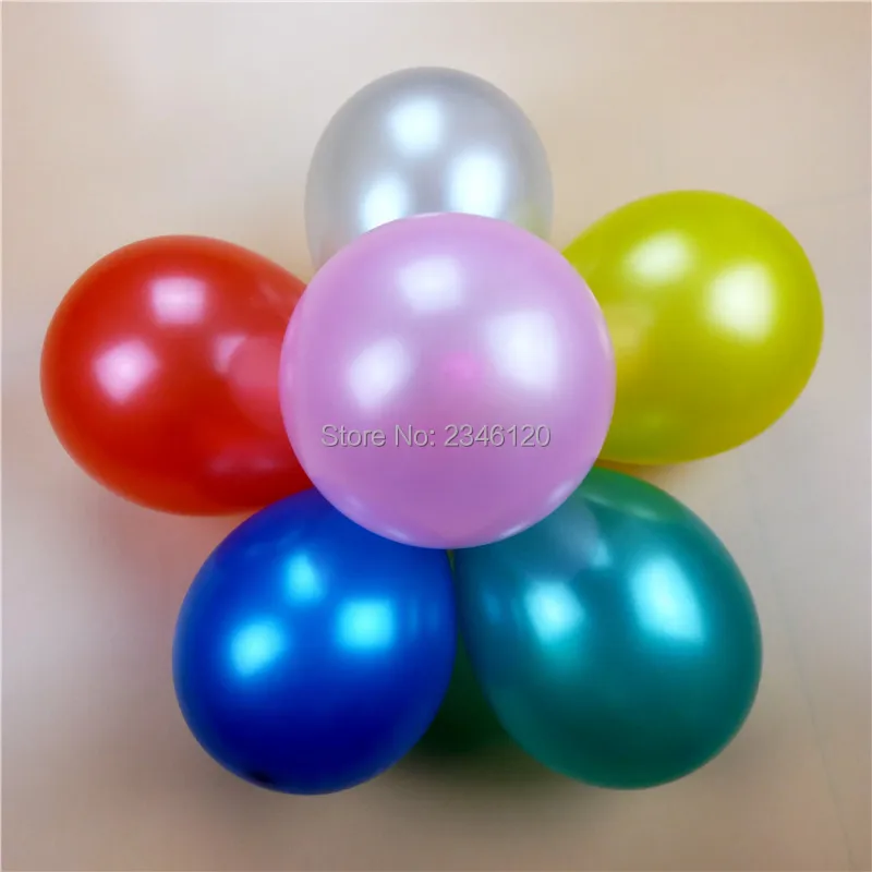 Мятный шар NASTASIA смешанный металлический цвет 100 шт./партия воздушно-пузырьковый