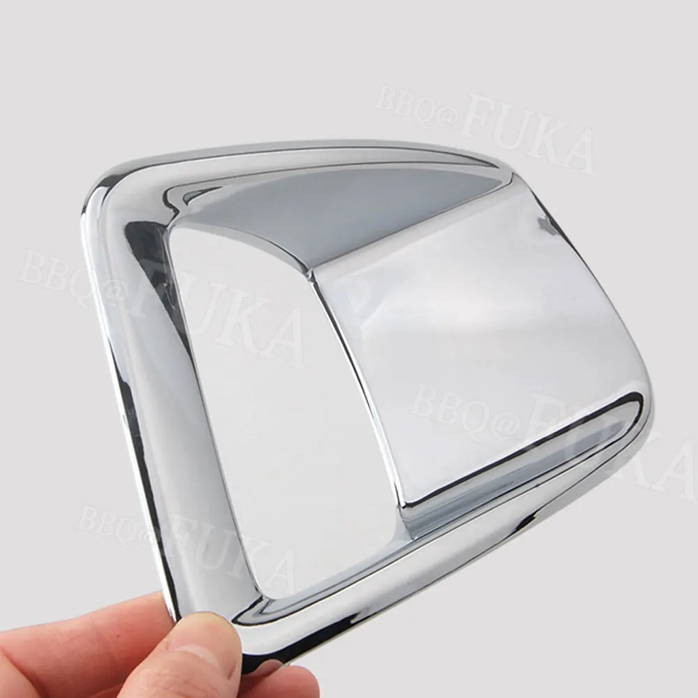 2 шт./компл. ABS Хромированная автомобильная лампа заднего противотуманного фонаря