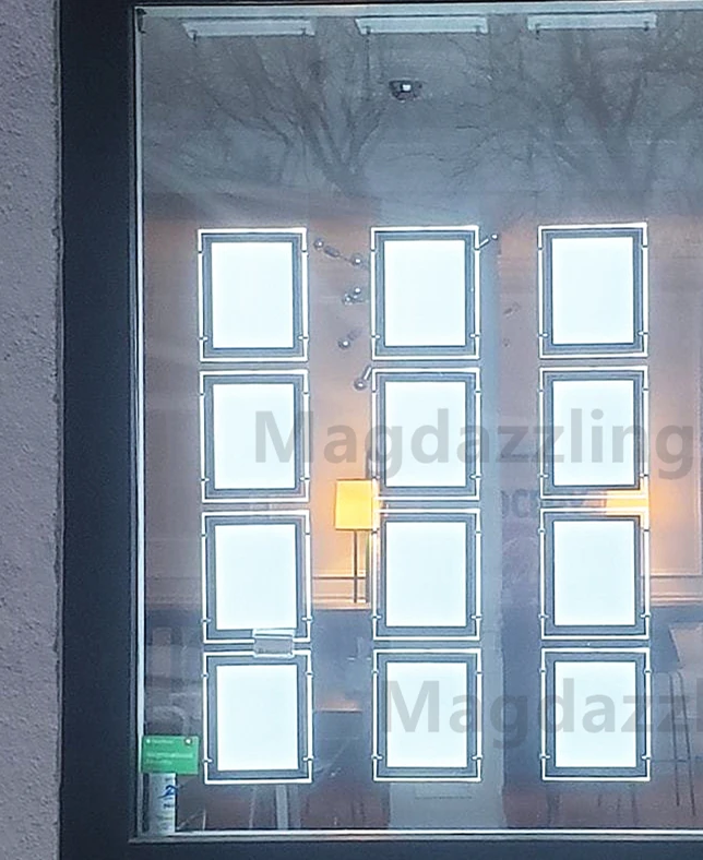 Светодиодный знак светильник вой короб для Агентства недвижимости подвесной