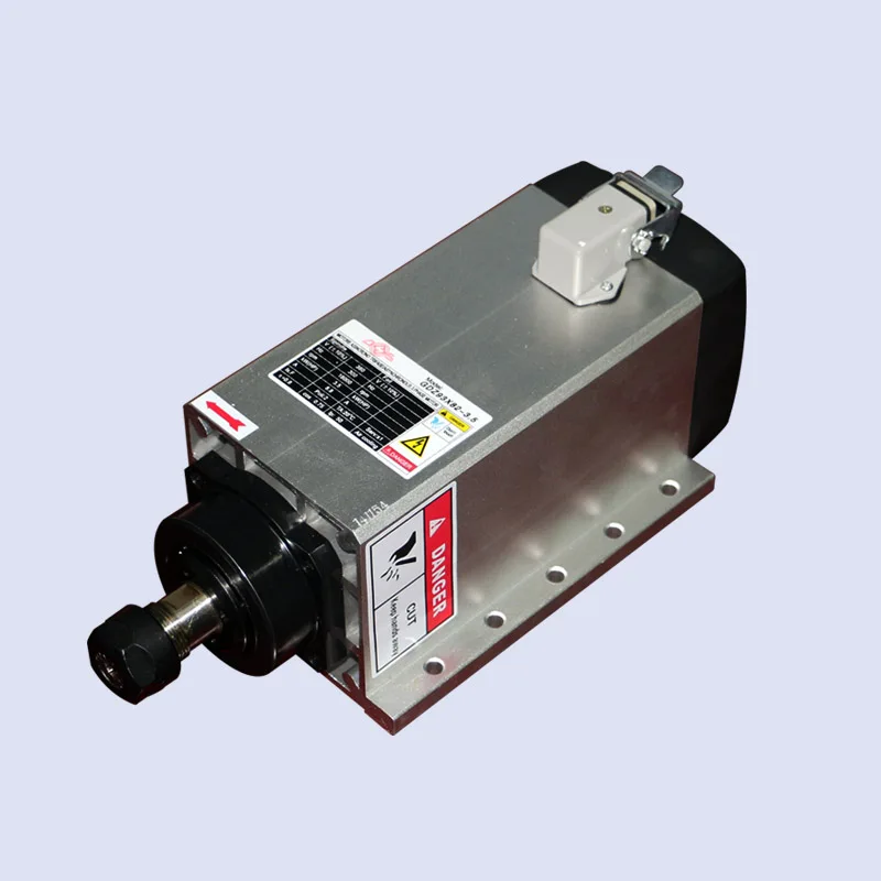 

Flange mount air cooled spindle motor 6kw ER32 18000rpm Spindle motor, wood engraving and milling spindle motor
