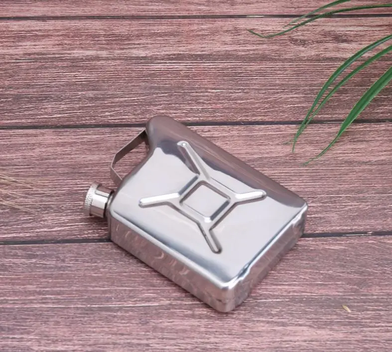 50 шт. 5 унций масло Jerrycan Jerry Can ликер фляга винный горшок из нержавеющей стали Jerrican
