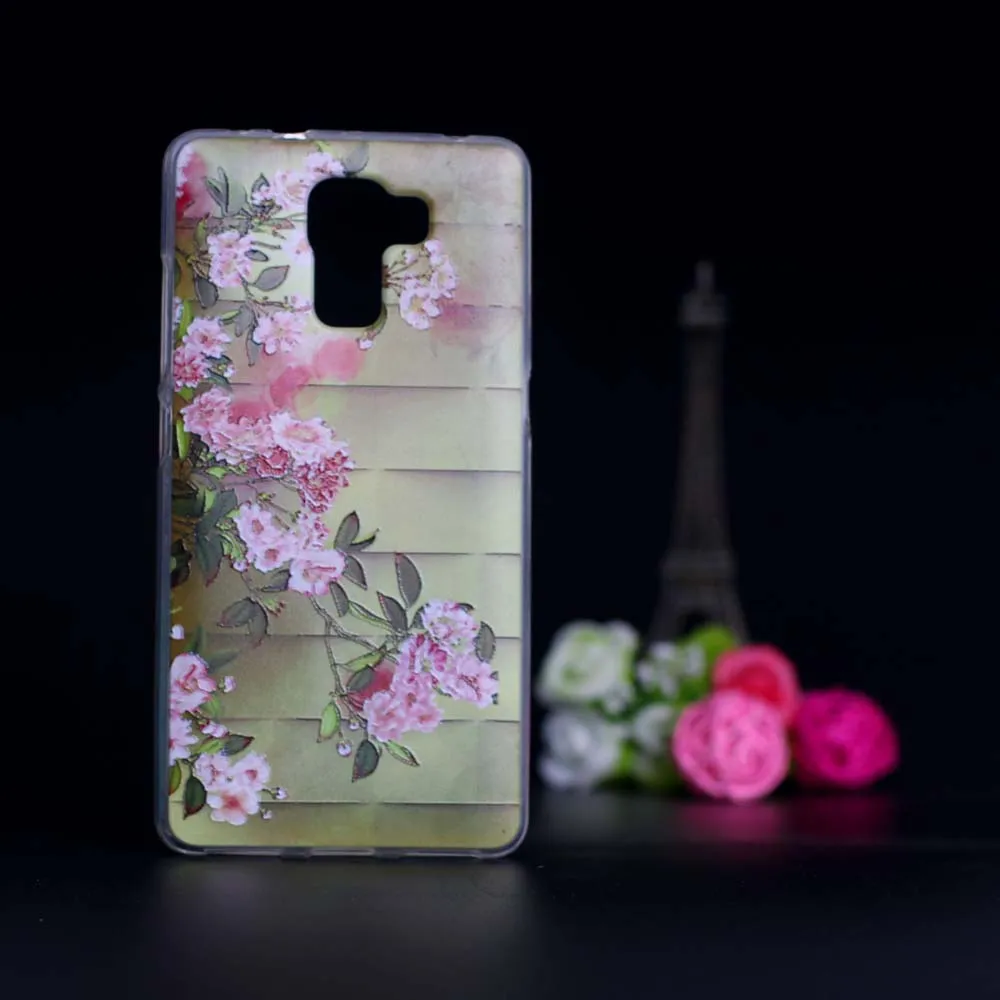 Мягкий чехол из ТПУ для Huawei Honor 7 силиконовый Honor7 рельефный с 3D принтом huawei honor