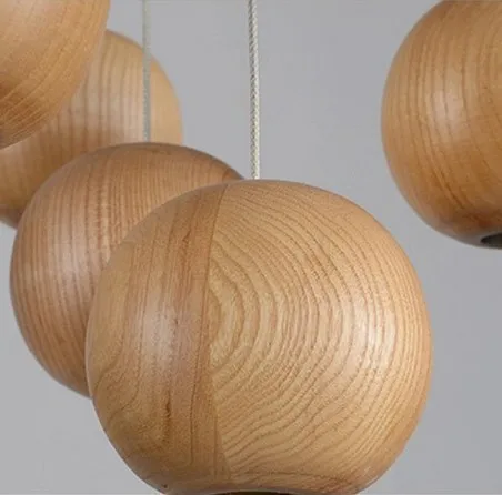 Скандинавское Дерево Искусство круглый шар Droplight современные светодиодные