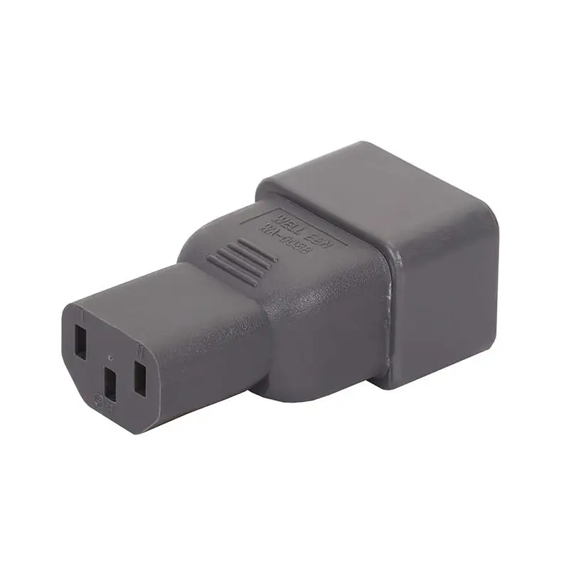Бежевый цвет IEC 320 C13 к C20 адаптер переменного тока 15A 10A 16A AC конвертер разъем
