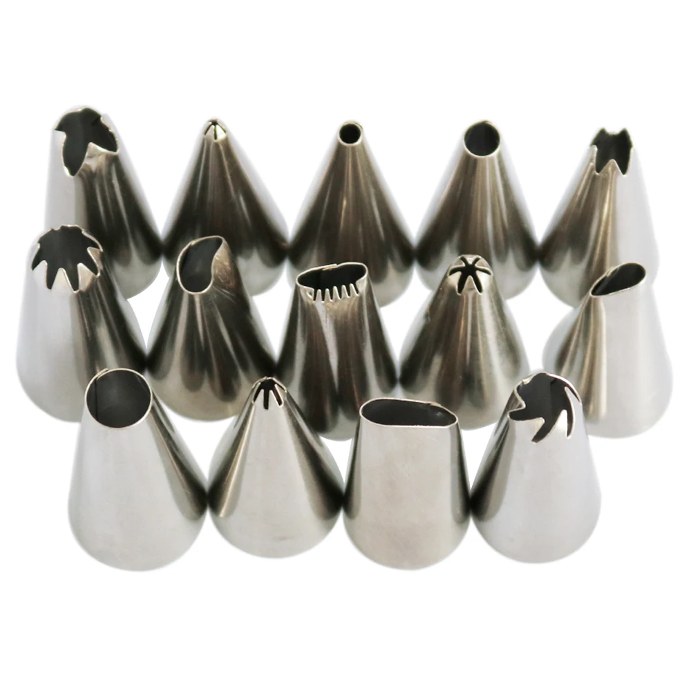 24 шт. Сферический шар из нержавеющей стали русские насадки глазурные