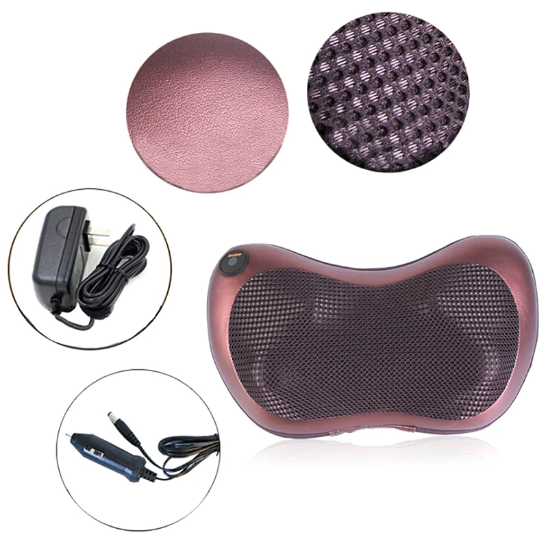 Электрический массажер шиацу для шеи спины поясницы тела автомобиля и дома