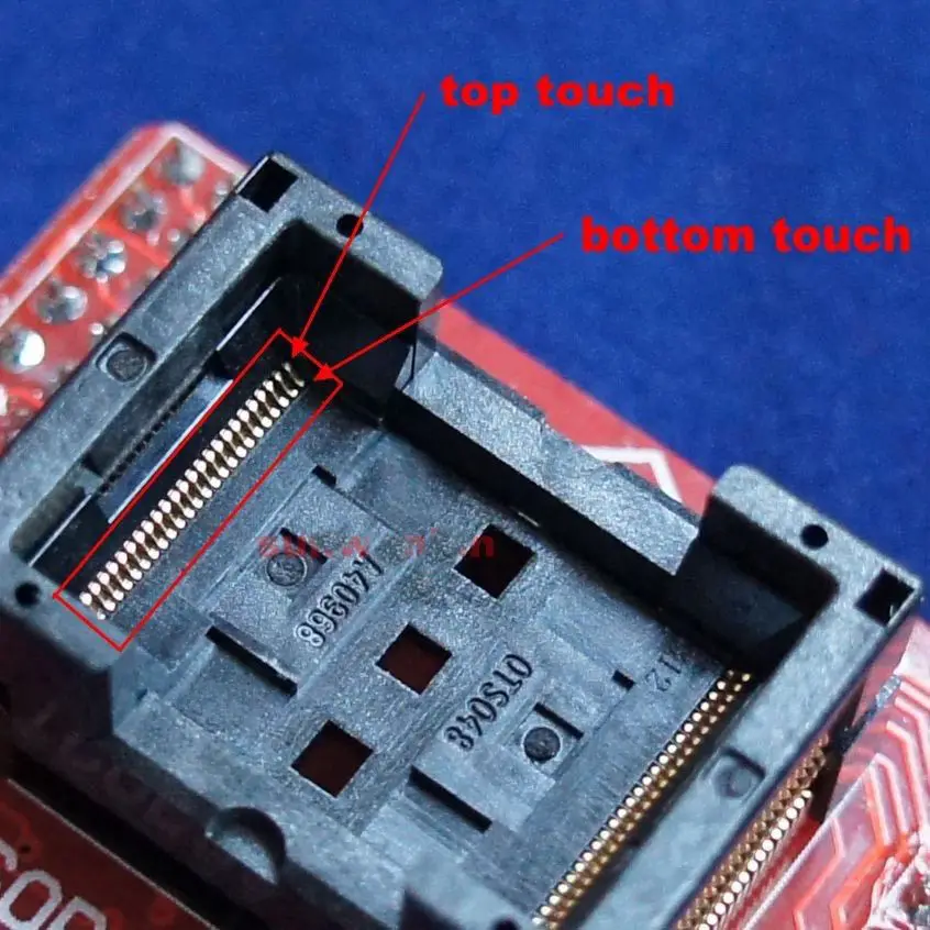 TSOP32 TSOP40 TSOP48 адаптеры ZIF socket board для L866CS TL866A Sockets USB Bios Programmer | Электронные компоненты