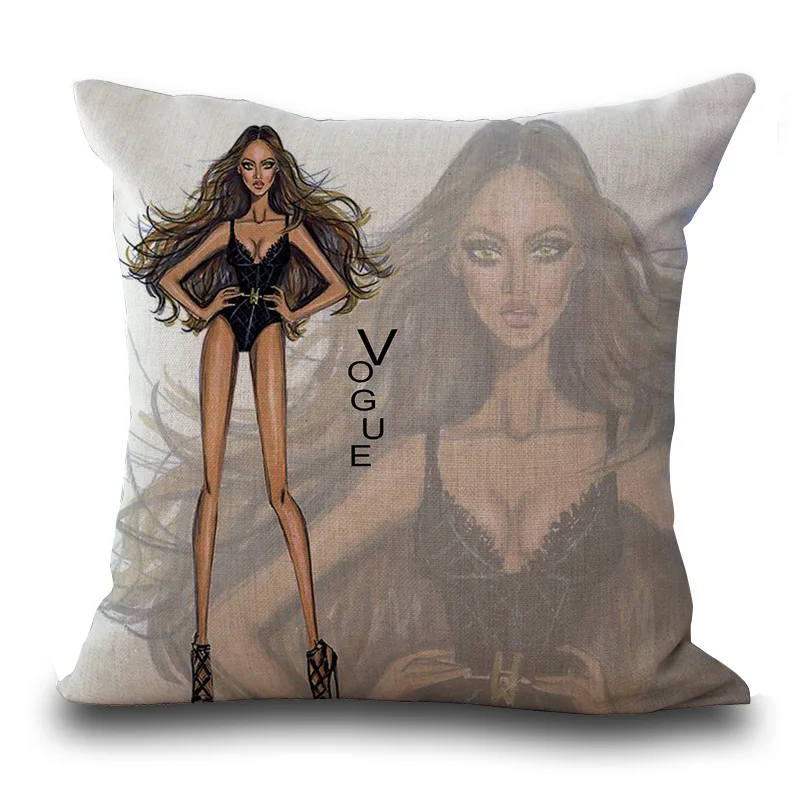 Бесплатная Доставка На Заказ Мода Современная Девушка Декоративные Хлопок Белье