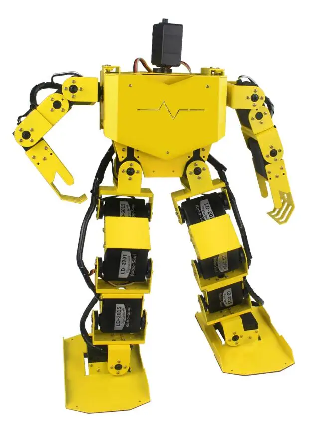 17DOF Robo-Soul H3.0 Biped Robotics Humanoid Robot алюминиевая рама полный комплект с 17 шт. сервоприводом и контроллером Arduino DIY Robo-Soul
