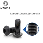 Винты с шестигранной головкой M3 * 68100-50 мм, 10,9 шт., серия M3, 1012