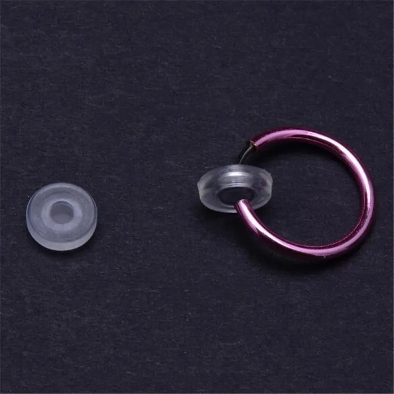 

50pcs Earrings Backs ear Rubber Back Silicone Round Ear Plugging Blocked Earring Back Stoppers for DIY Earrings findings