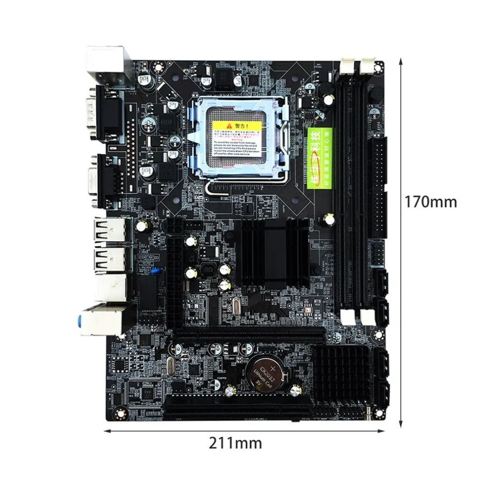 Новая Профессиональная Gigabyte материнская плата G41 настольный компьютер материнская плата DDR3 ПАМЯТЬ LGA 775 Поддержка двухъядерный четырехъядерный процессор