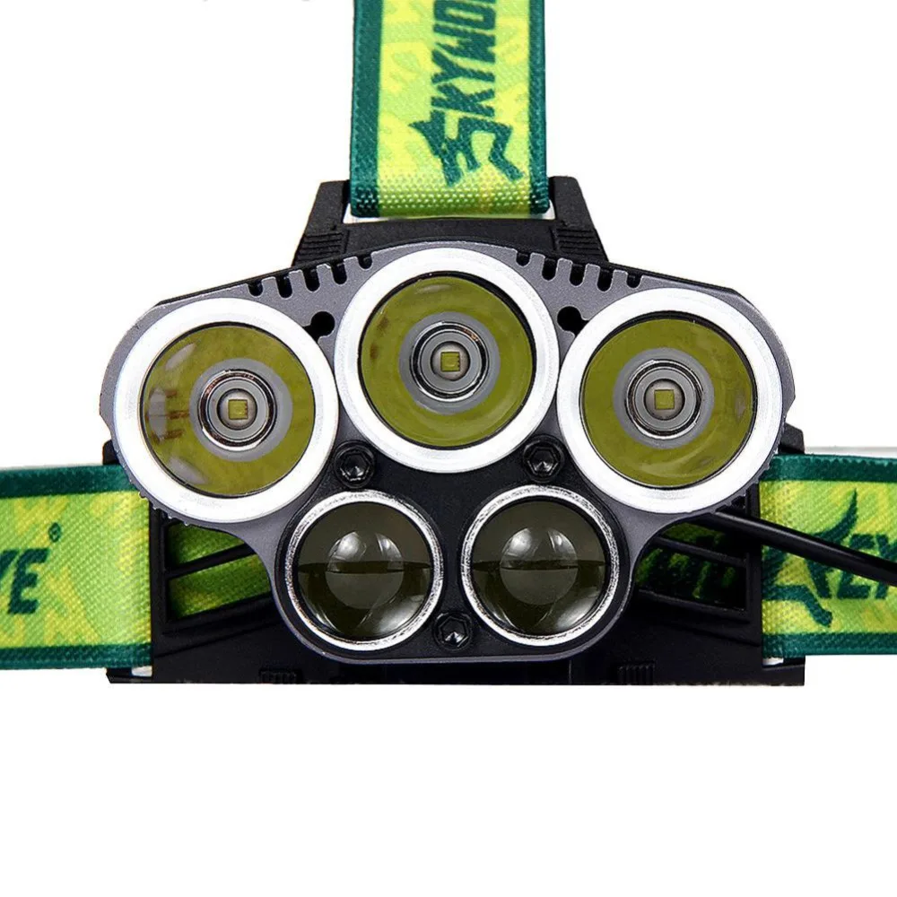Фонарик SKYWOLFEYE 80000LM LED 5X T6 перезаряжаемый водонепроницаемый яркий аккумулятор 18650