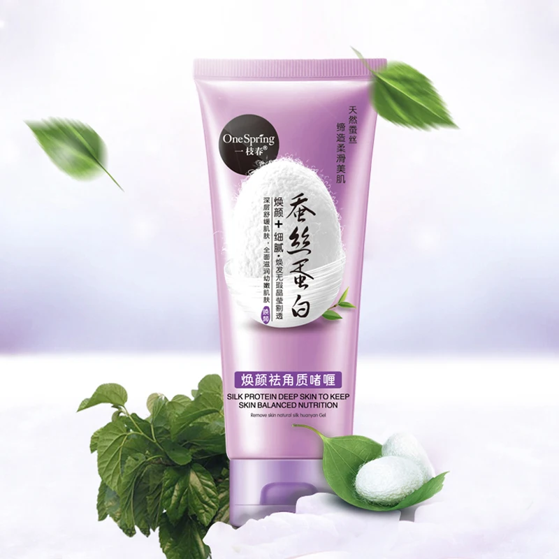 Очищающее средство для лица OneSpring натуральный Отшелушивающий гель