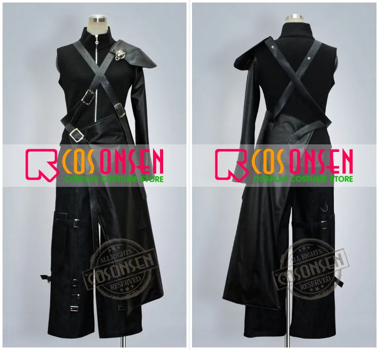 FF7 финальная фантазия VII облачные войны косплей костюм на заказ любой размер