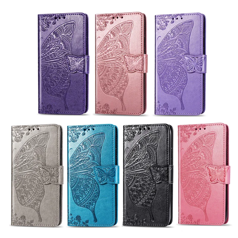 Кожаный чехол книжка для мобильного телефона Samsung Galaxy A60 роскошный кошелек A10 A30 A40