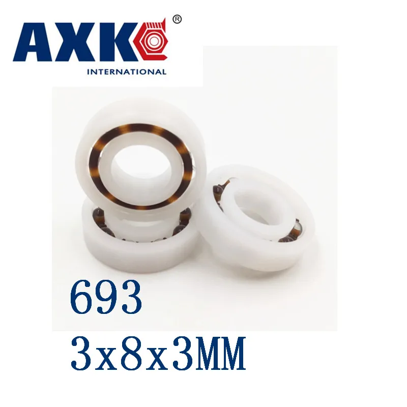 2021 реальная продажа упорных подшипников Axk 693 Pom (10 шт.) пластиковые шариковые
