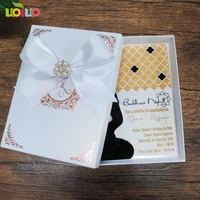 2018 best sell wedding invitation card customize printing colorful romantic wedding favor invitations wholesale price