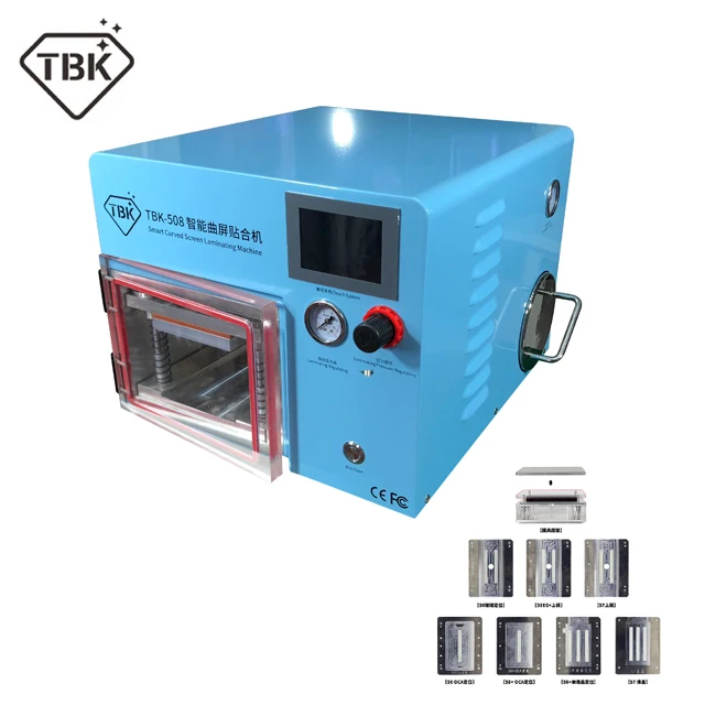 TBK 508 аппарат для ламинирования изогнутого экрана и удаления пузырьков краев ЖК