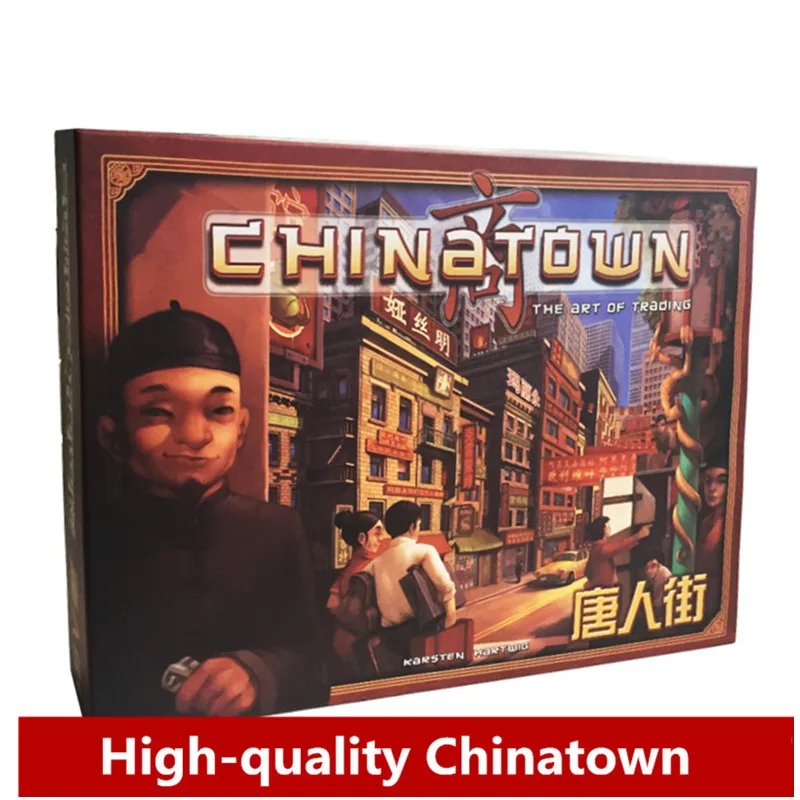 Настольная игра China town Классическая высокое качество лучшая карточная подходит