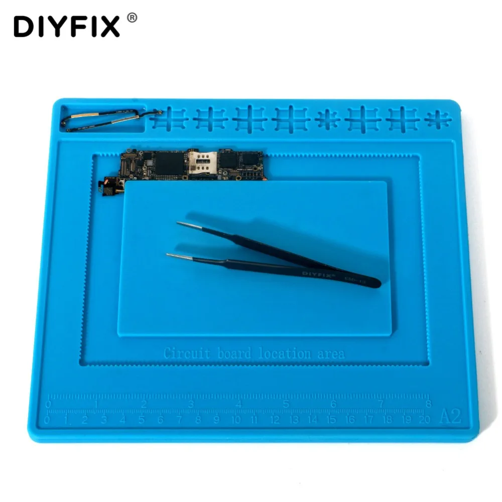 Теплоизоляционная Силиконовая накладка DIYFIX Настольный коврик платформа для