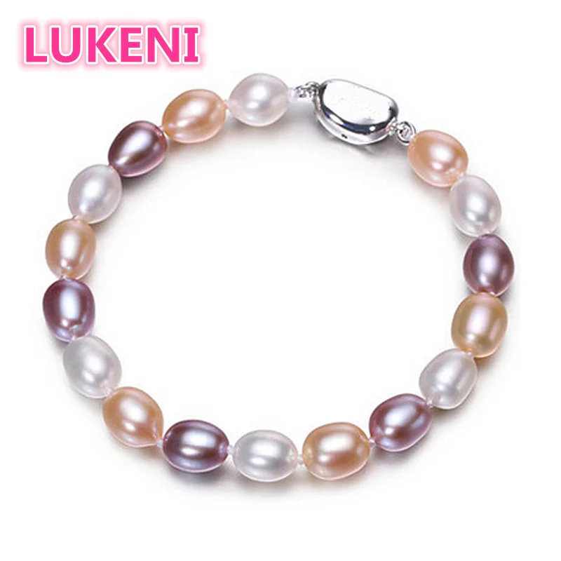 Женский браслет с натуральным жемчугом DZK модный бесплатная доставка|bracelets for|natural