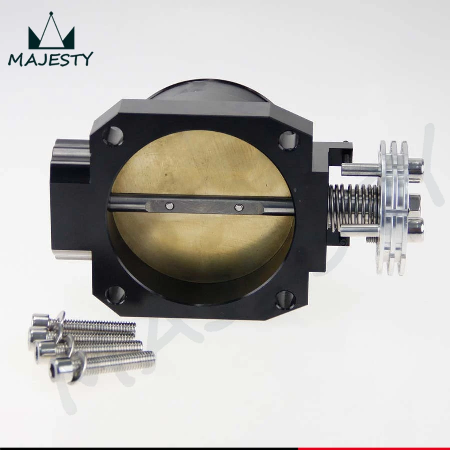 Универсальный впускной коллектор для дроссельной заслонки RB25DET RB26DET RB20DT GTS Black 90-80