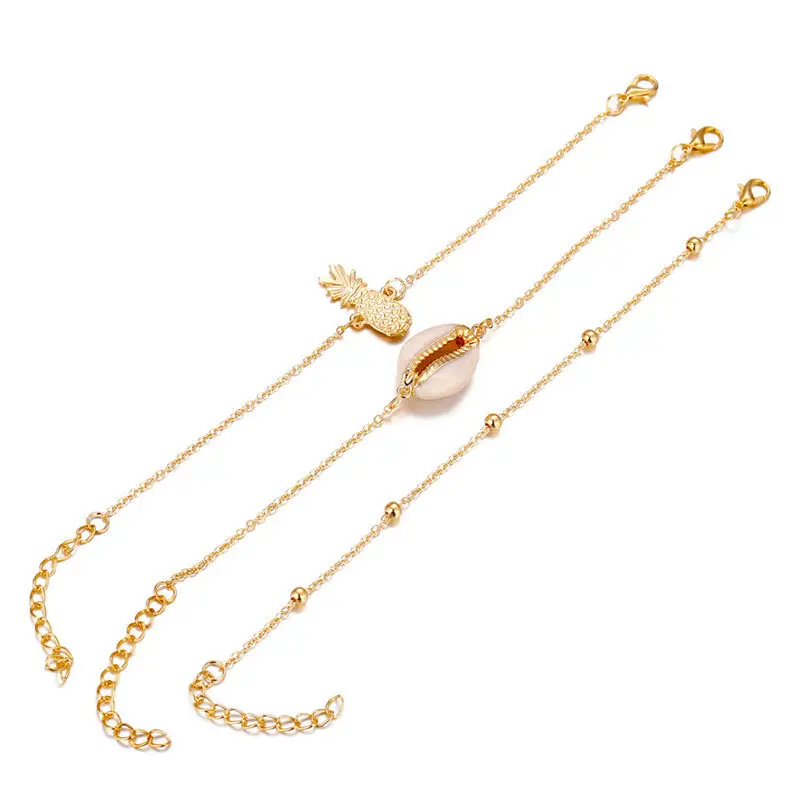 Boho браслет черепаховое сердце ракушка звезда луна бант карта кристалл из бисера