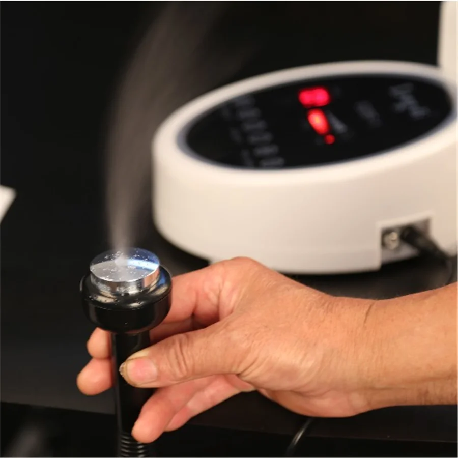 Goedkoop Ultrasone Gezicht Massager Beauty Apparaat Facial Body Massage Gereedschap Pijn Therapie Ultrasound Machine Huidverstrakking Anti Aging