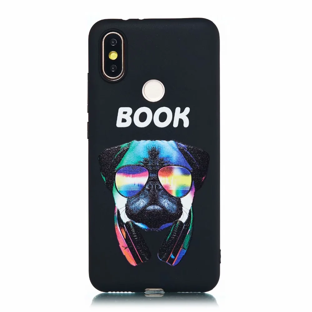 Cartoon Boxing Cat Pattern Matte soft tpu Case for Xiaomi Redmi Note 7 6pro mi 8pro mi9 Phone Cover xiaomi case |