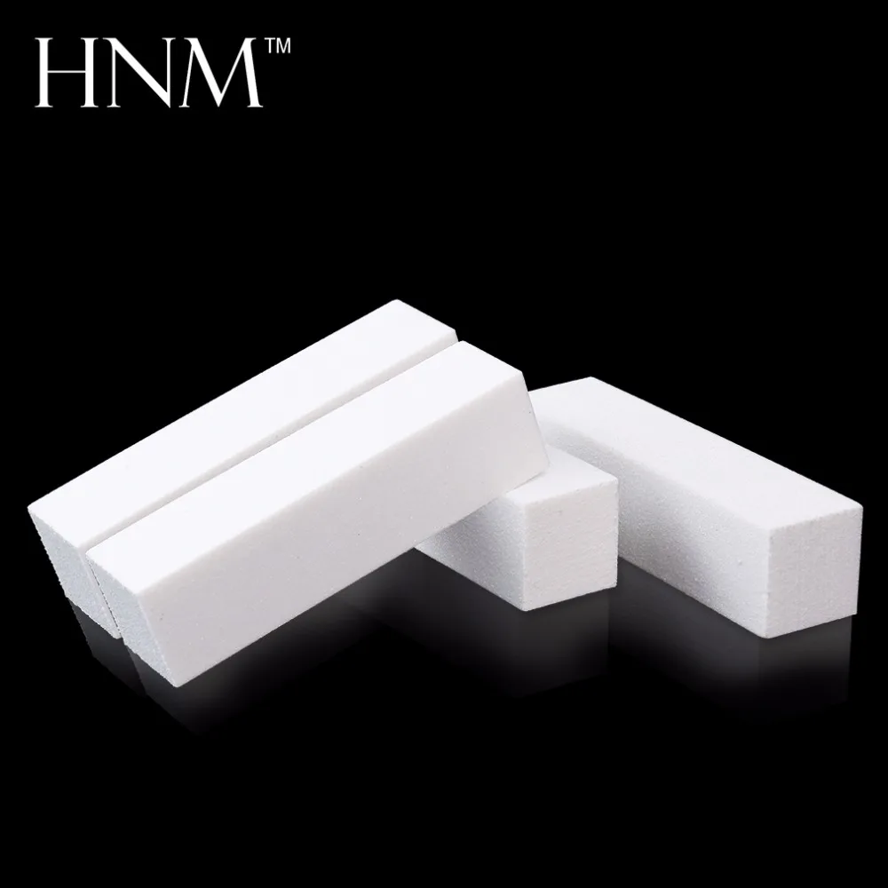 HNM 10 шт./компл. белая форма ногтей Полировщики для файл УФ гель инструменты