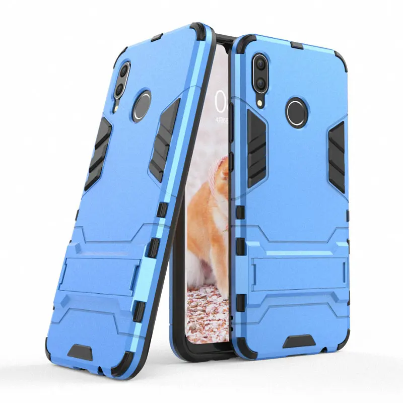 Противоударный армированный чехол для телефона huawei y9 2019 nova 3 противоударный с