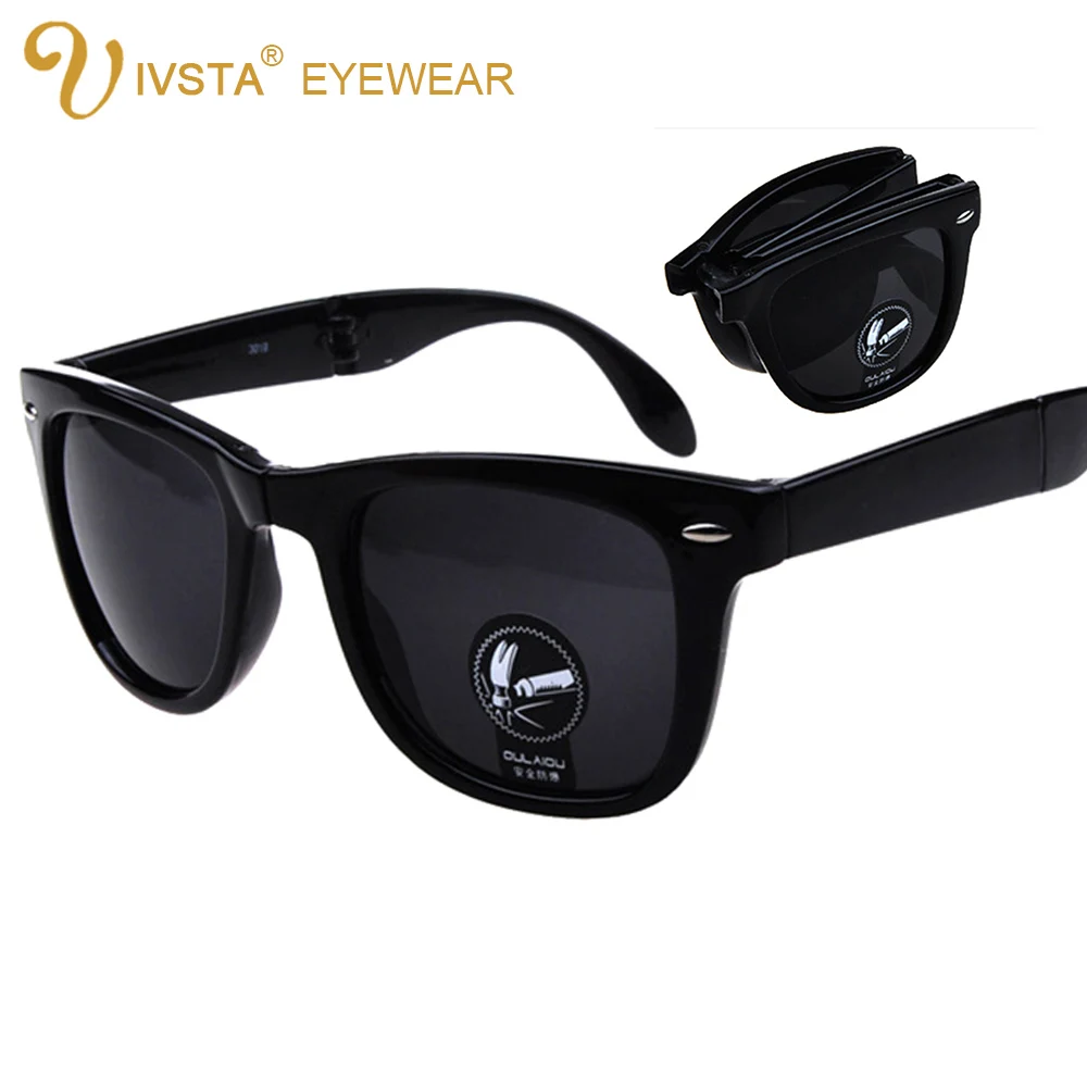 Складные солнцезащитные очки IVSTA Мужские с чехлом женские и мужские брендовые