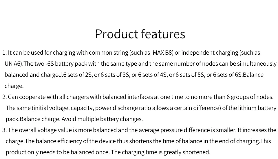 1 шт. HotRc высокое качество 2 S-6 S Lipo аккумулятор; параллельный зарядная плата Зарядное устройство плиты с t-образной вилкой XT60 разъем для зарядного устройства Imax B6 B6AC B8 6 в 1