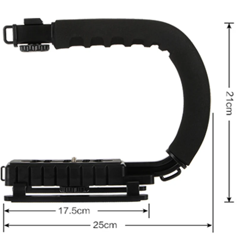 

Video Action Stabilizing Handle Grip Handheld Stabilizer Stand For SLR Camera UY8