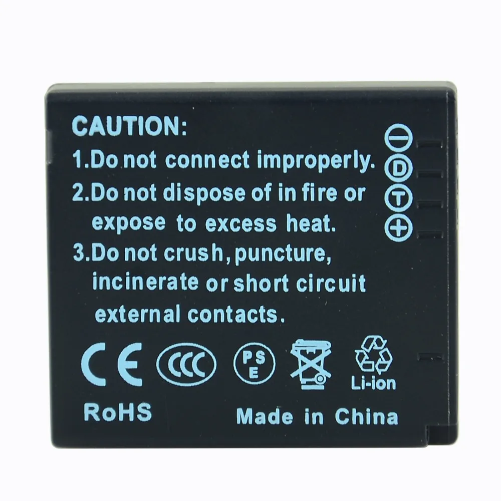 DSTE 2 шт. аккумулятор для фотоаппарата и зарядное устройство путешествий