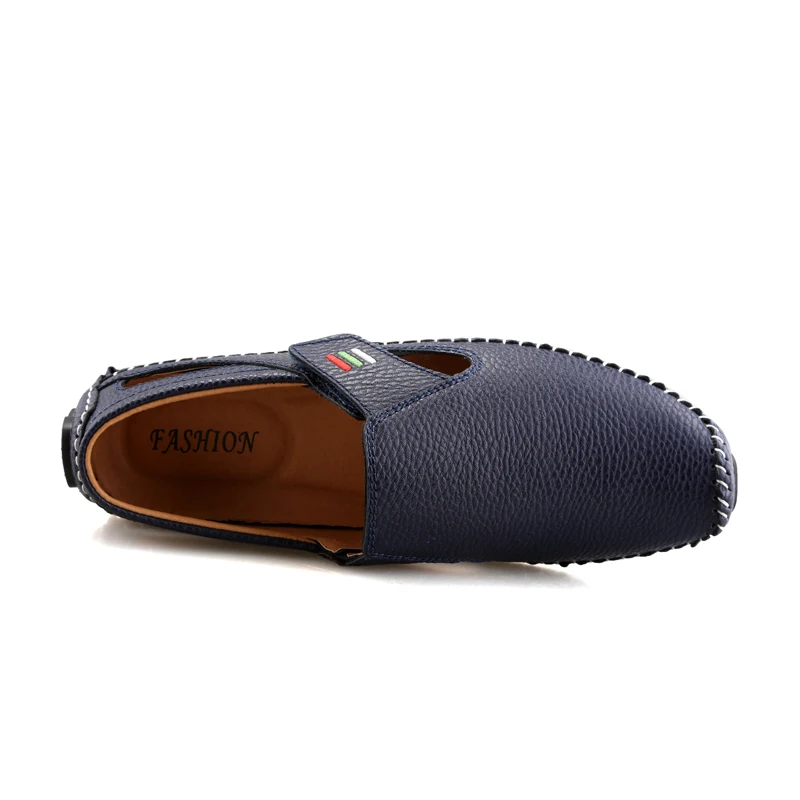 DAGNINO New Fashion Moccasins For Men Loafers Summer Walking Breathable Casual Shoes 37- 47 Hook&amploop Driving Boats Flats | Обувь