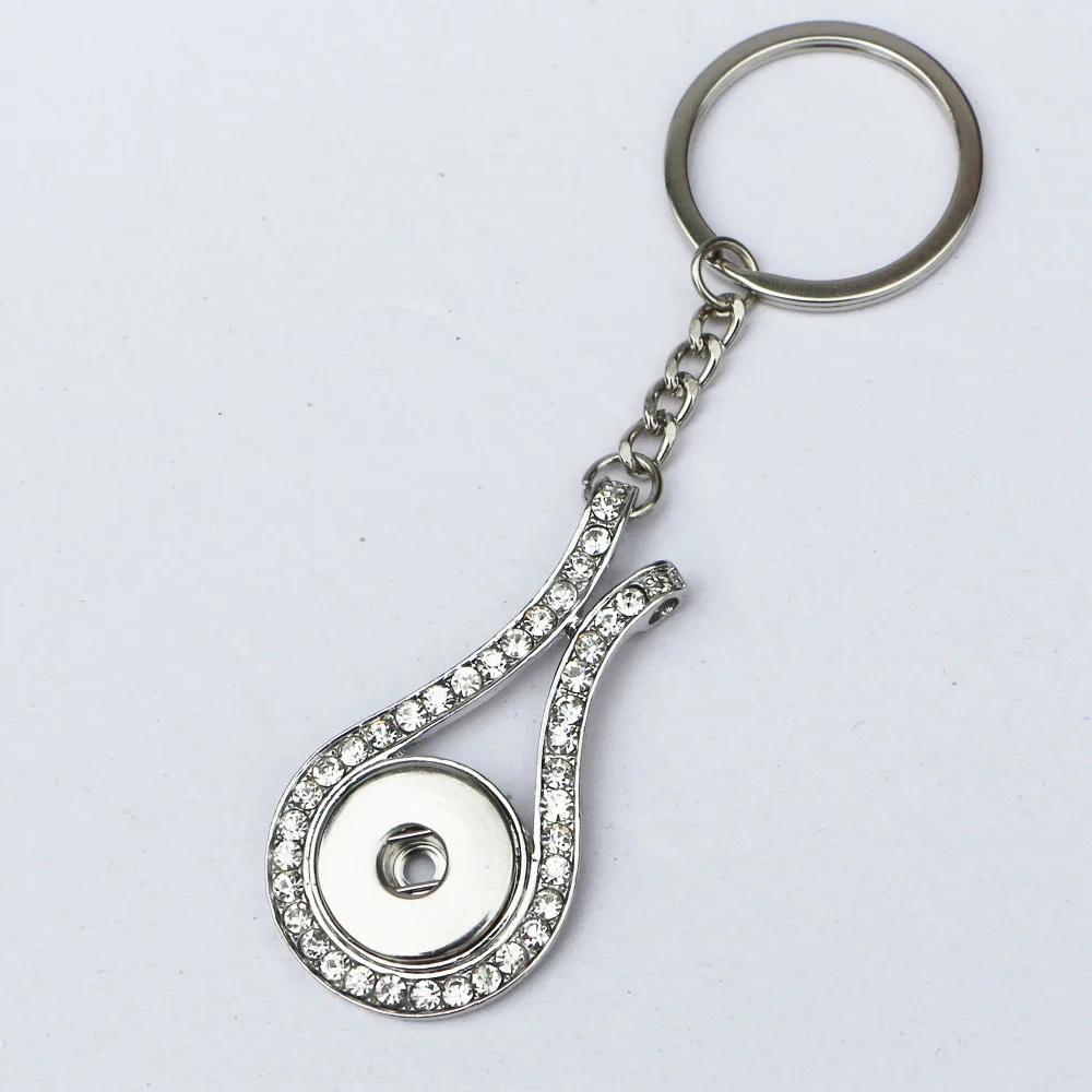 Женский высококачественный Серебряный горный хрусталь diy Брелок с