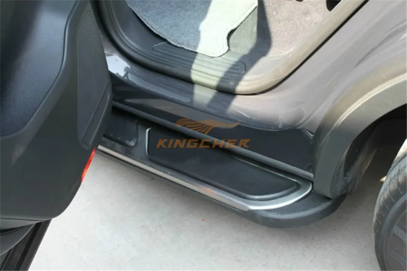 Подножка из нержавеющей стали боковая подножка Nerf для VW Volkswagen Touareg 2011 2012 2013 2014 |