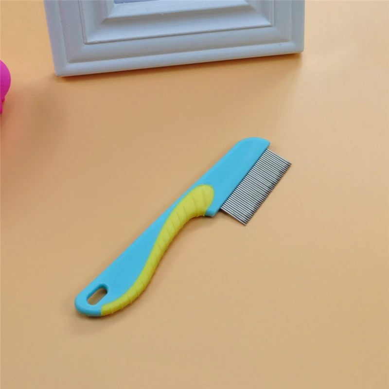 Щетка для удаления шерсти домашних животных Расческа с мелкими зубцами из