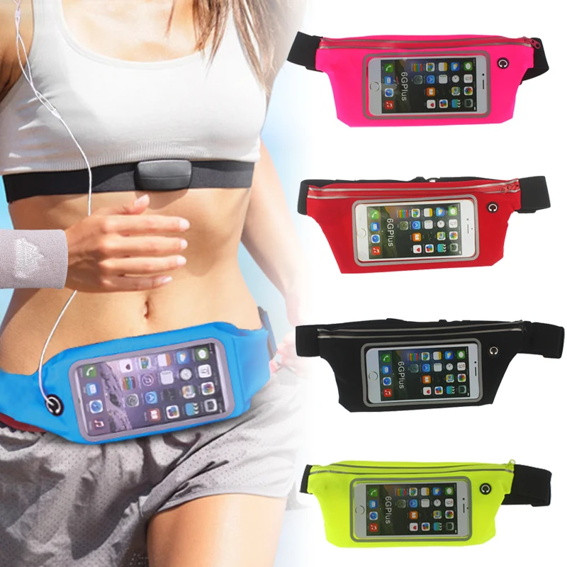 Универсальный набедренный чехол для бега Водонепроницаемая спортивная сумка