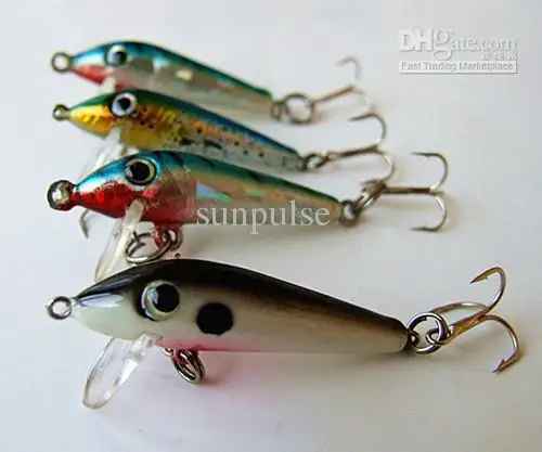 2 г/4 см миниатюрные приманки в виде гольяна рыболовные блестящие Крючки из