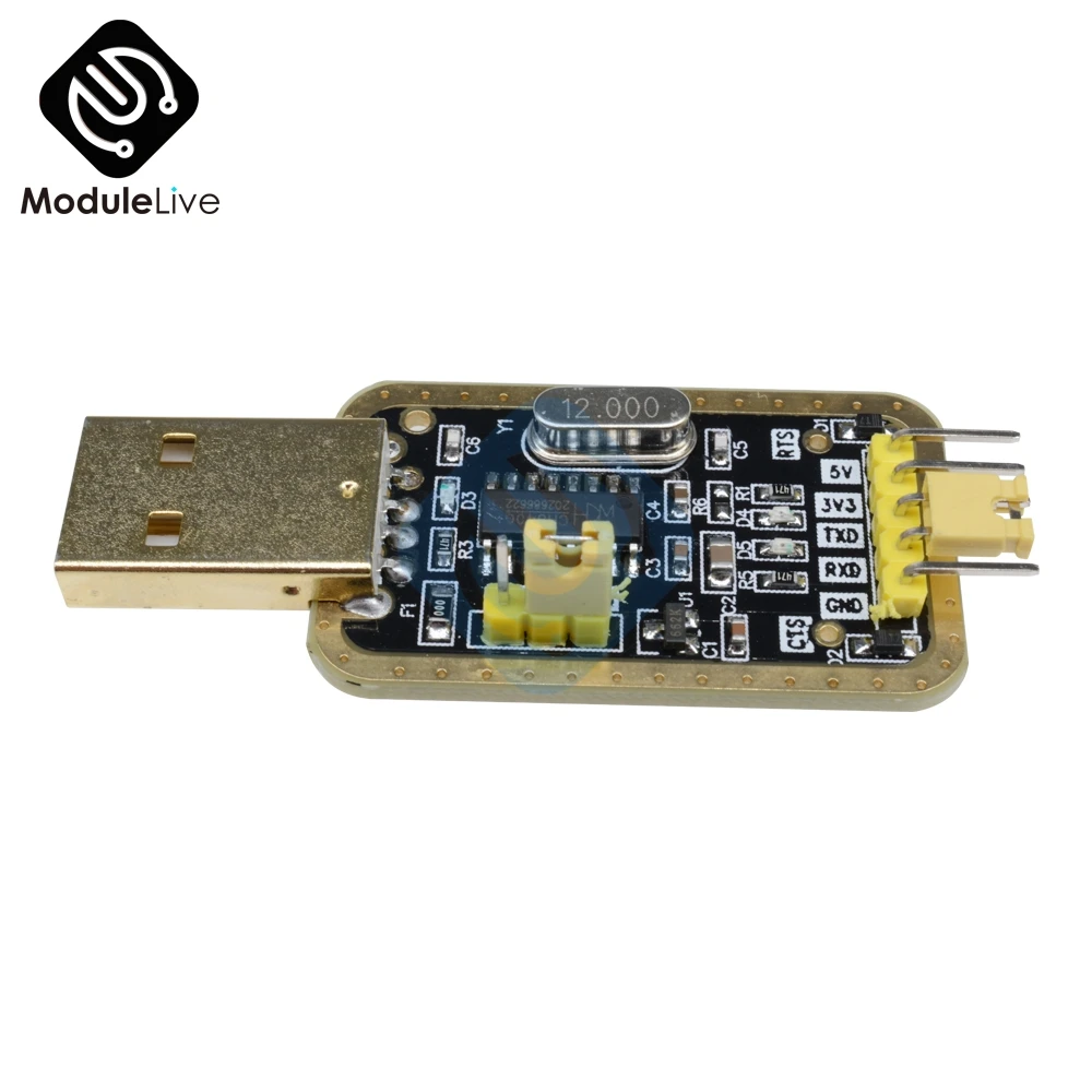 CH340G CH340 модуль RS232 к TTL обновление USB последовательному порту золотой замена PL2303 в