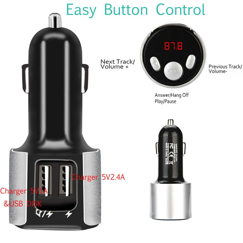 Автомобильный стайлинг Carprie автомобильный mp3-плеер Bluetooth FM-передатчик USB