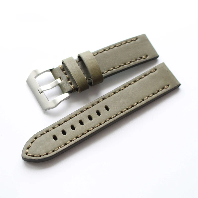 Винтажный брендовый ремешок для часов армейского зеленого желтого черного