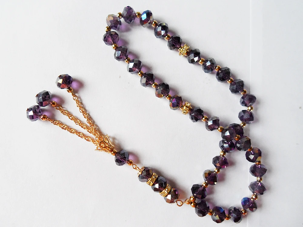 2020 новый стиль мусульманский четки 2 слоя Хрустальный Браслет новая модель