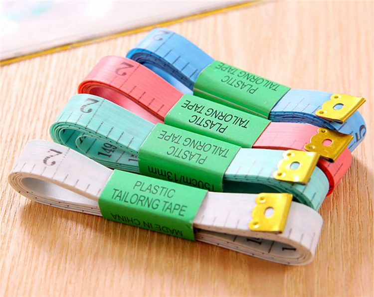 Body Measuring Ruler Sewing Tailor Tape Measure Soft Flat 60 Inch 1.5M Meter Free Shipping | Дом и сад