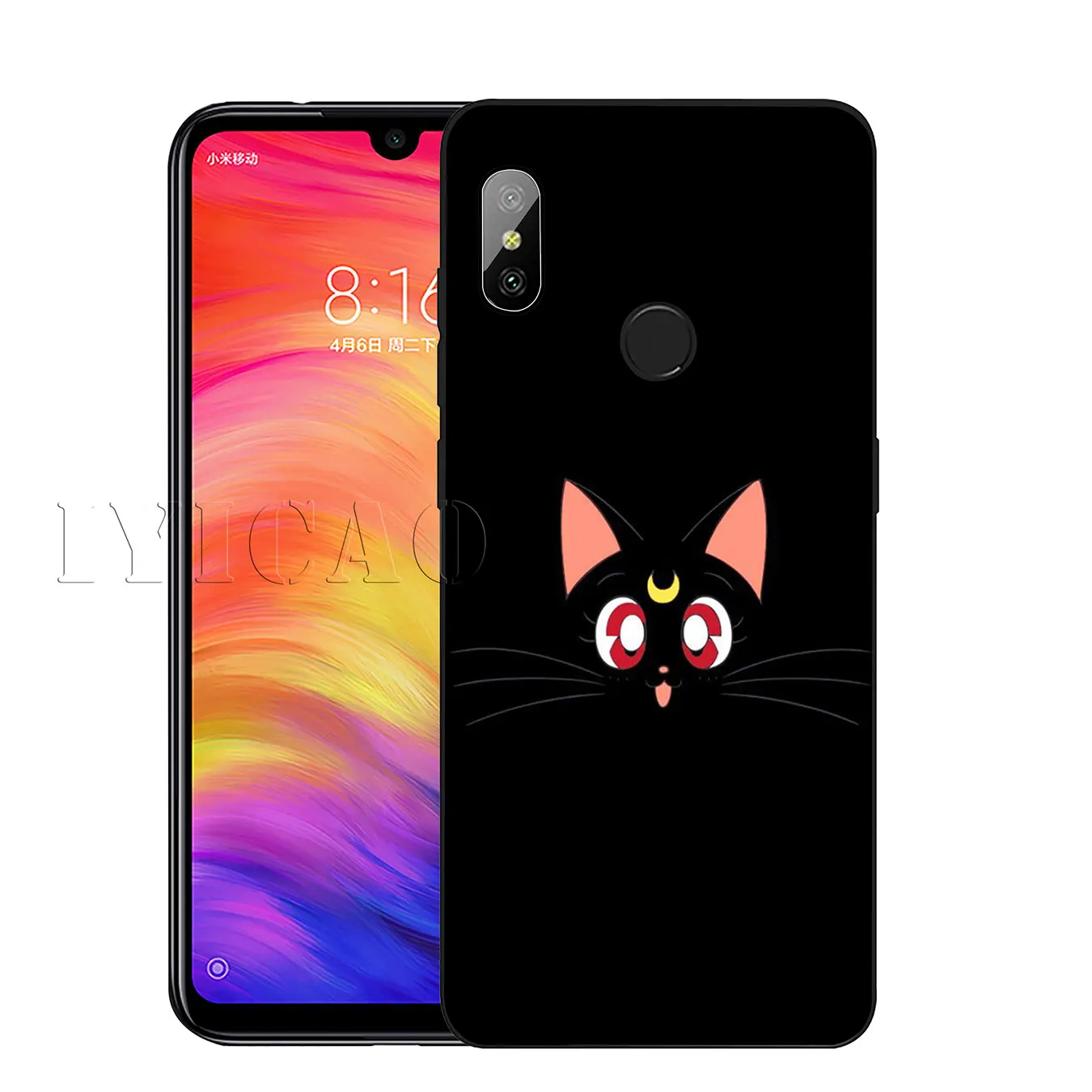 IYICAO Сейлор Мун Симпатичный мягкий силиконовый чехол для телефона Xiaomi Mi 9 SE 9T CC9 CC9E 8
